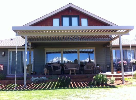 Louvered Patio Cover - Bend Oregon