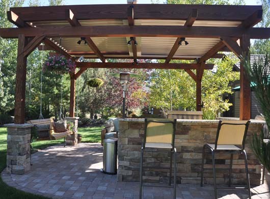 Louvered Patio Cover - Bend Oregon