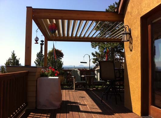 Louvered Patio Cover - Bend Oregon