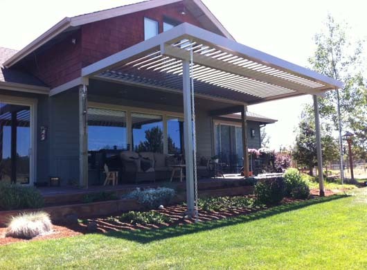 Louvered Patio Cover - Bend Oregon
